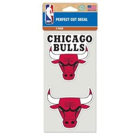 WINCRAFT Chicago Bulls Decal 4x4 Die Cut Set of 2 3208548312